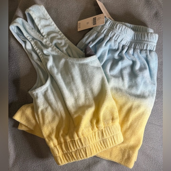 NWT Anthropologie Sunday in Brooklyn Terry Set - Picture 3 of 3